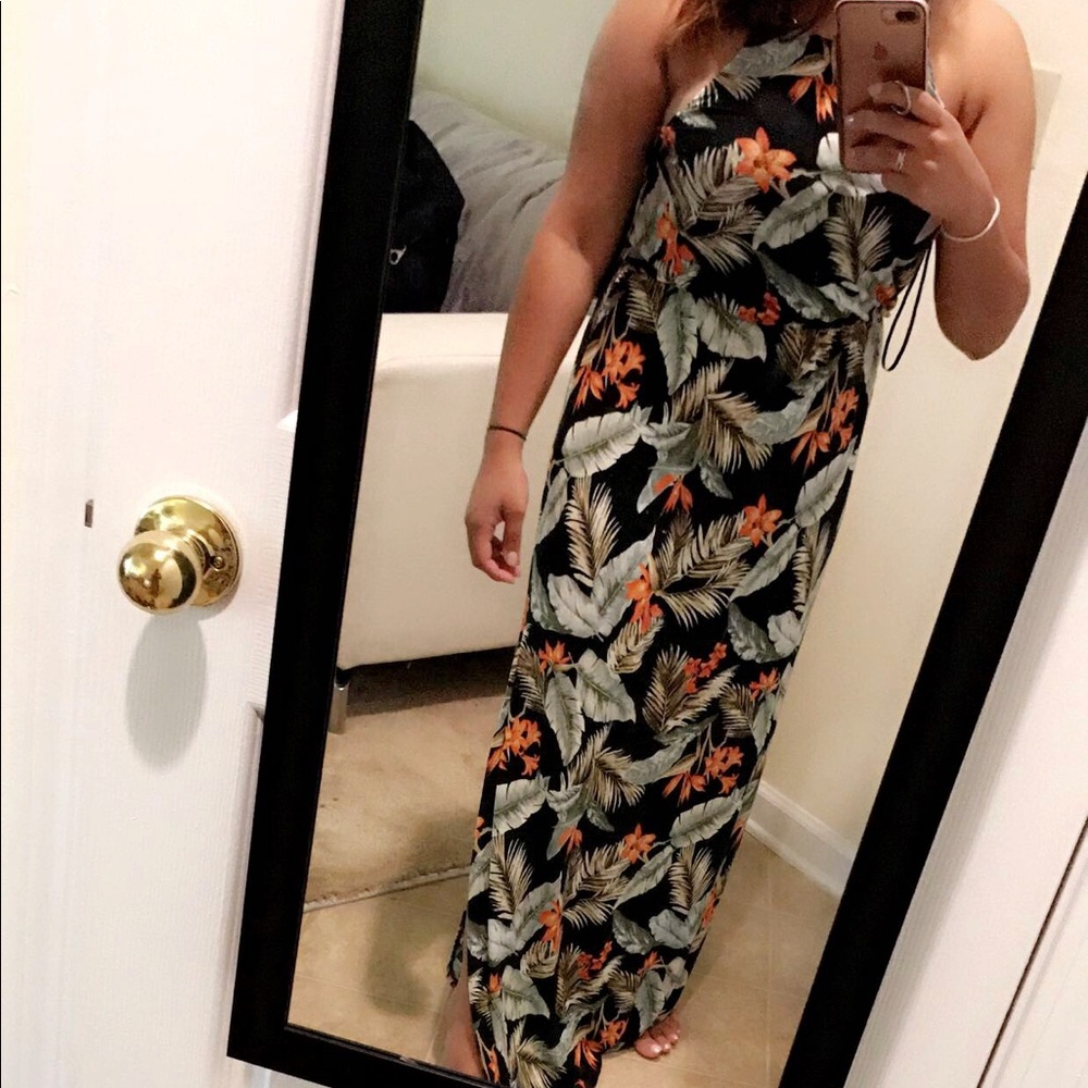 Floral maxi dress